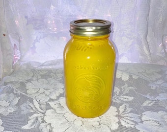 Tinted Mason Jar: 32 oz Colored Canning Jar, Craft & Wedding Vase