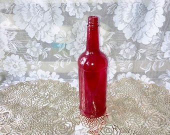 Tinted Wine Bottle: Colored Glass Craft Bottles for Bottle Tree