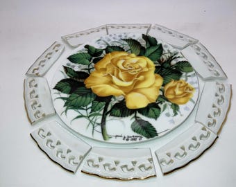 Mosaic Tiles, Hand Cut Vintage China, Jewelry Craft Supplies, Mosaic Inlay