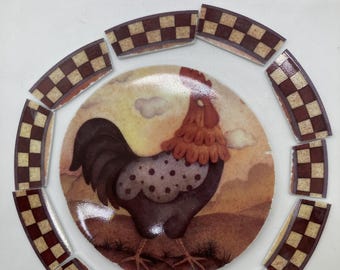 Mosaic Tiles, Hand Cut Vintage China, Jewelry Craft Supplies, Mosaic Inlay
