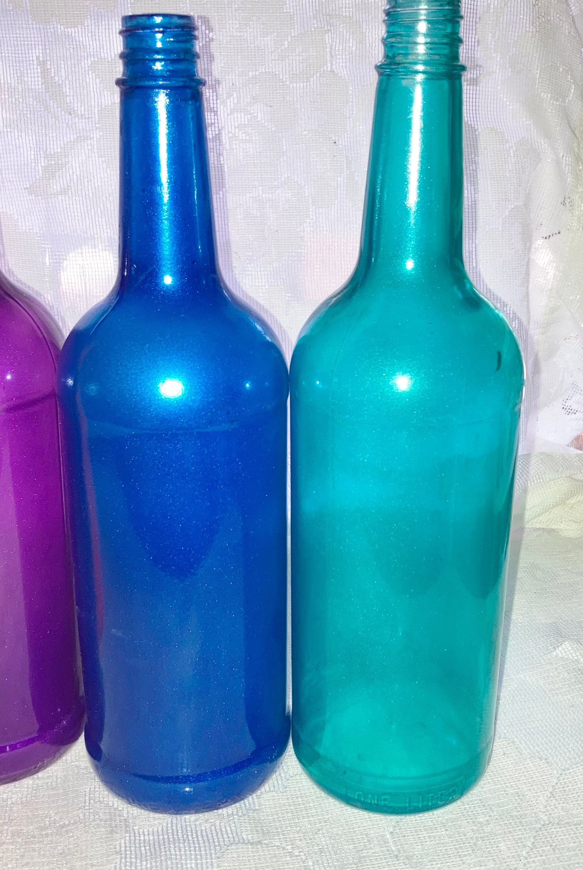 Colored Glass Bottles, Tinted Wine Bottles, Bottle Tree Bottles, Bottle
