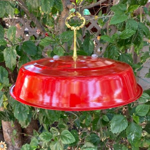 Bird Feeder Umbrella, Large 12 inch Bird Feeder Shade, Hummingbird Feeder Shade, Bird Feeder Weather Guard, Rain Guard, Bird Lover Gift