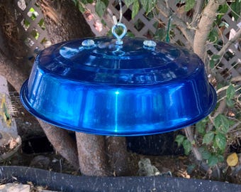 Large Metal Bird Feeder Umbrella: 12-Inch Weather Rain Guard