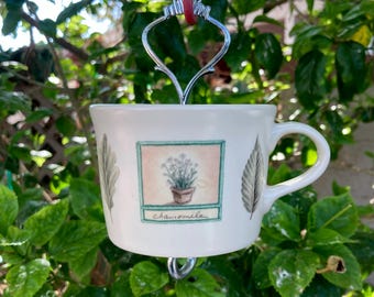 Ant Moat, Tea Cup Bird Feeder, Water Ant Trap, Hummingbird & Seed Protector