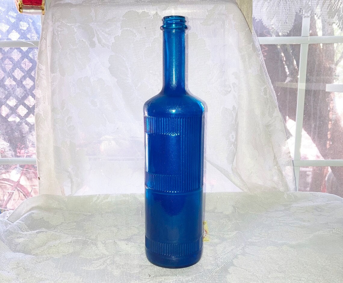 Colored Glass Bottles Tinted Wine Bottles Bottle Tree Bottles Etsy