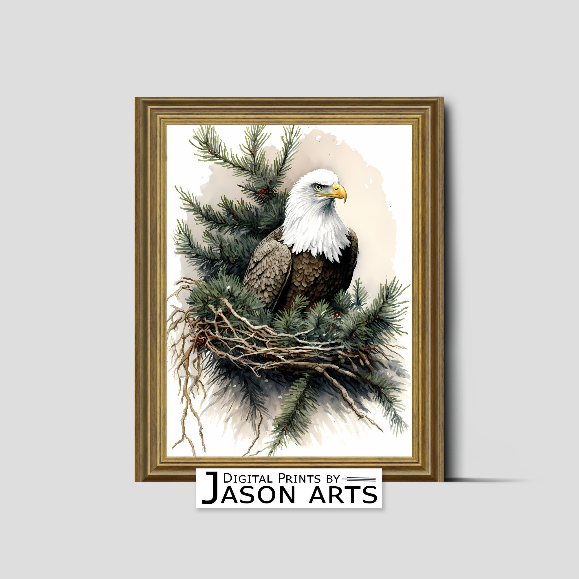 Best Dad Ever Eagle Nest - Cedar Ornament Best Dad Ever Eagle Nest - Cedar Ornament