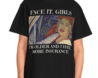 Face It Girls Unisex Garment-Dyed T-shirt Book Movie Lovers