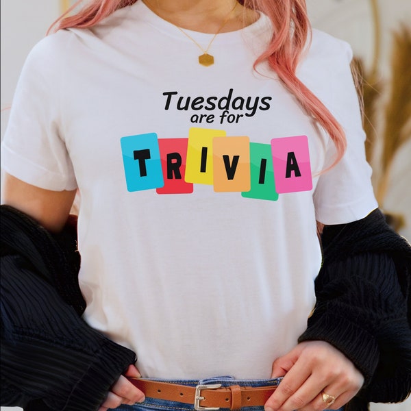 Tuesdays are for Trivia Unisex Softstyle T-Shirt for Trivia Competitions Pub Trivia
