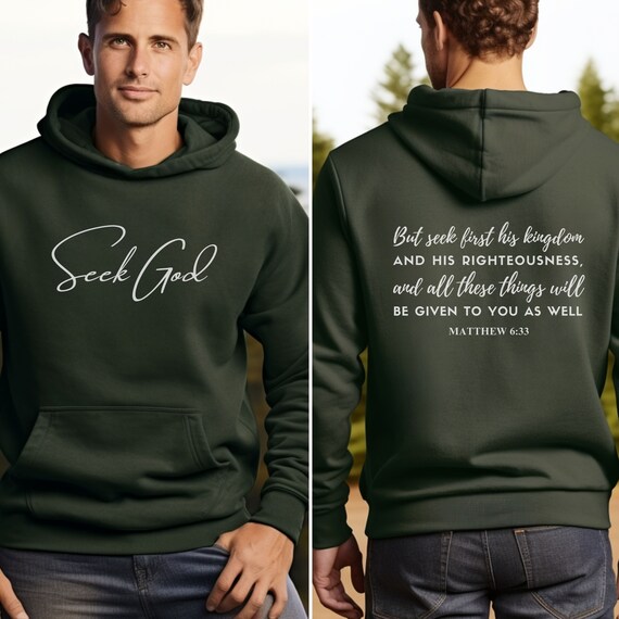But Seek First His Kingdom Boho Christian Trendy Sweatshirt But Seek First His Kingdom Boho Christian Trendy Sweatshirt