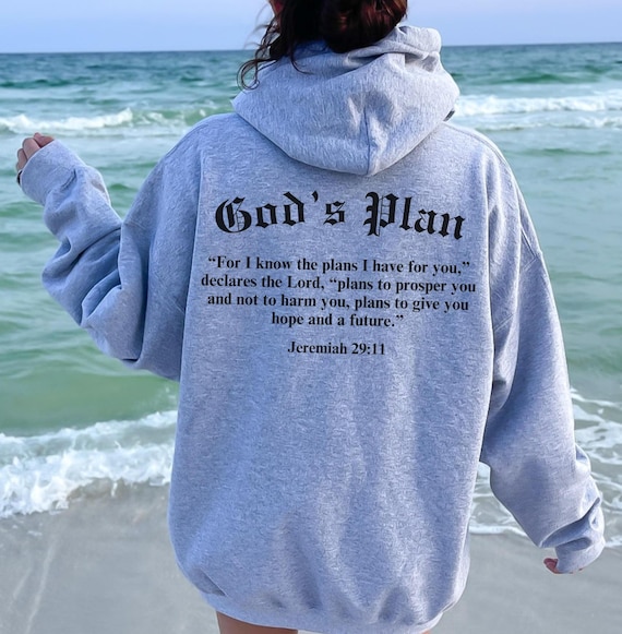 God's Plan Sweatshirt, I have a Purpose Jumper God's Plan Sweatshirt, I have a Purpose Jumper