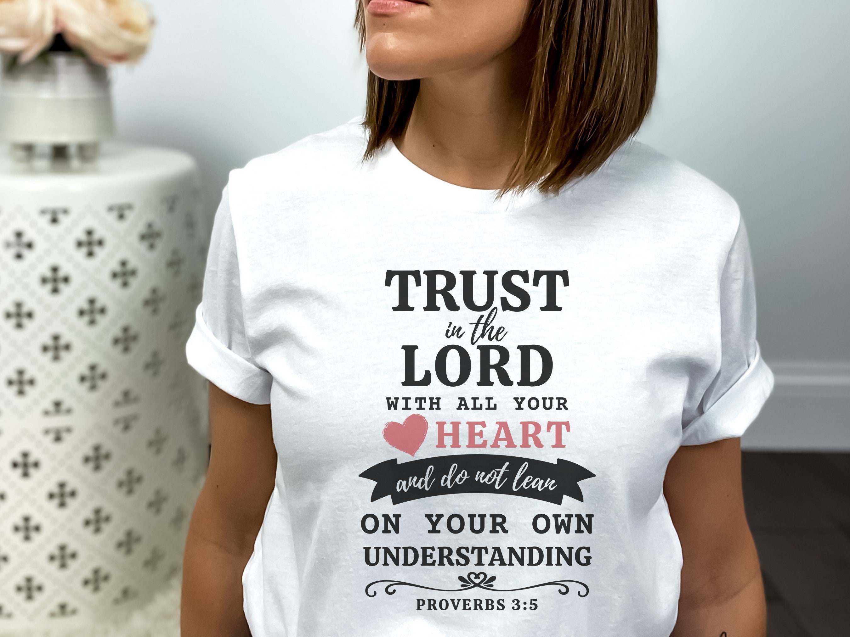 Proverbs 3:6 Scripture Shirt Bible Verse Tee Proverbs 3:6 Scripture Shirt Bible Verse Tee