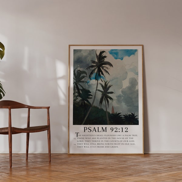 Psalm Palm Tree Art 92 Etsy psalm-palm-tree-art-92-etsy