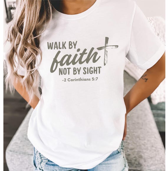ファッション Walk With Faith Not By Sight Black History Month Christian T-Shirt Amazon.com: Walk With Faith Not By Sight Black History Month
