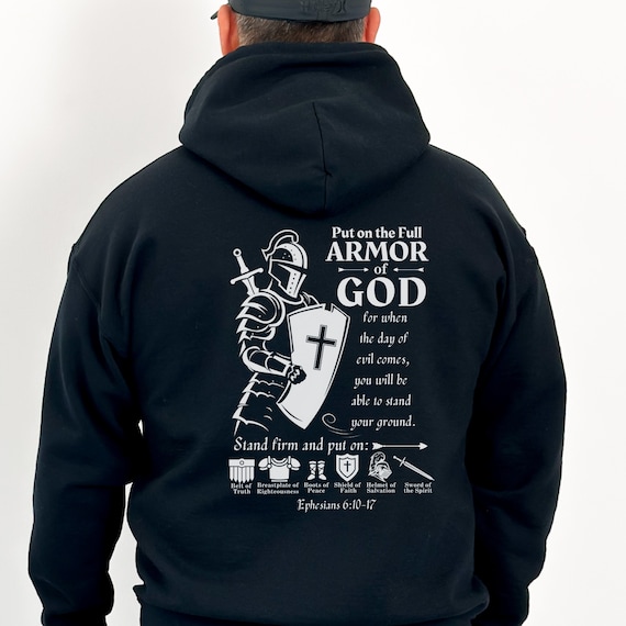 Armor of God Christian Men Sweatshirt Armor of God Christian Men Sweatshirt