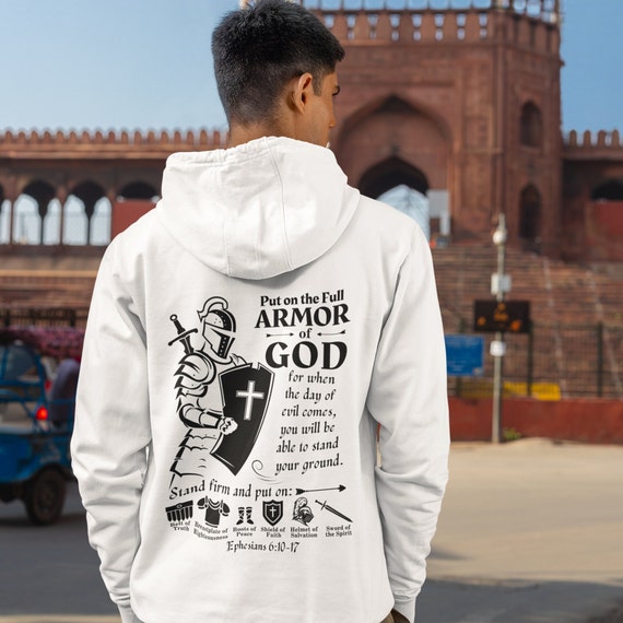 Armor of God Christian Men Sweatshirt Armor of God Christian Men Sweatshirt