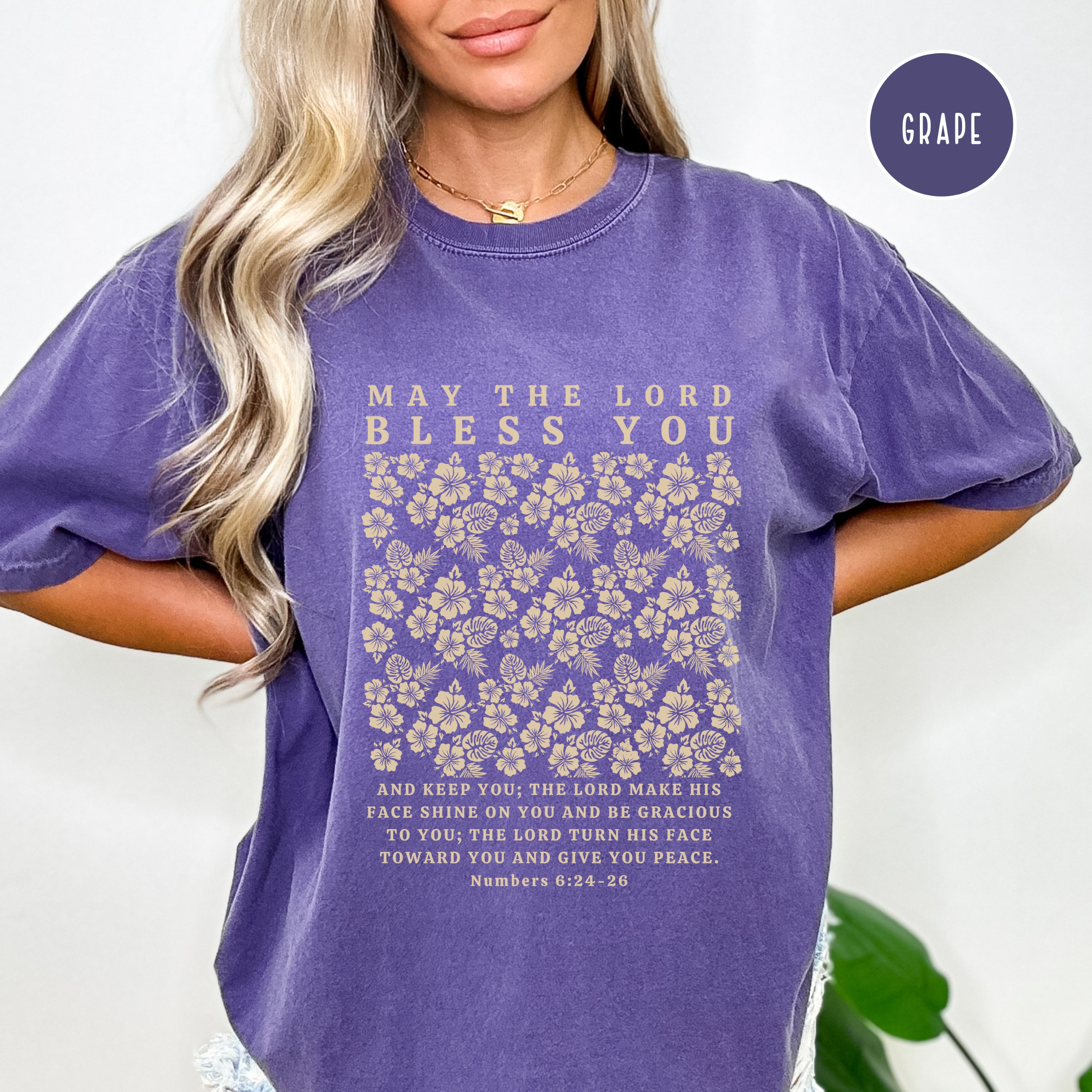 The Blessing Shirt - May the Lord Bless You Christian T-shirt | Comfort ...