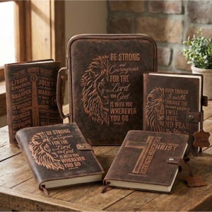 Handmade Leather Journal | Genuine Leather Rustic Notebook/Journal for Writing, Notes, Travel, Diary, Prayer, Refillable Design, 320 Pages