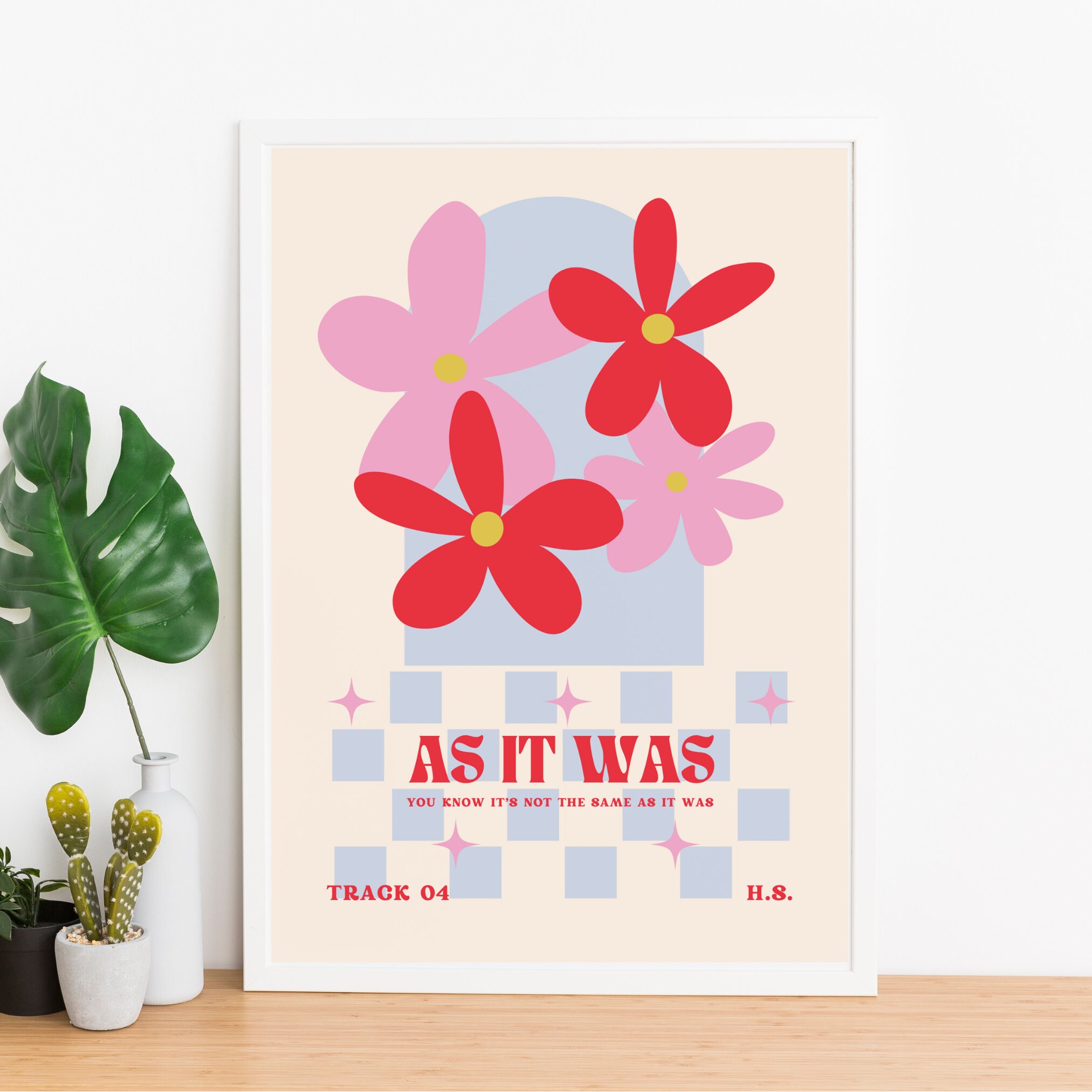 As it was poster harry poster as it was lyrics print as it was print