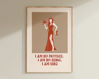Florence + Machine Poster, King Poster, Dance Fever Print, Dance fever Poster, Florence poster, Indie Music Decor,Trendy Wall Art