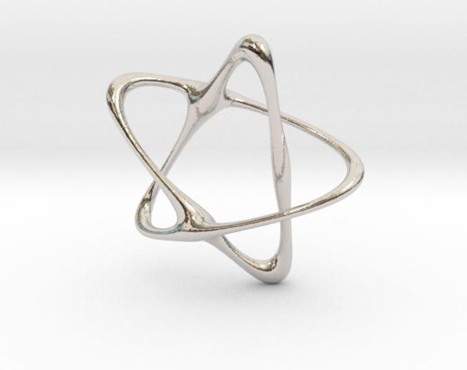 Rhodium Plated Star Pendant Necklace | Dainty Rhodium-Plated Necklace | Perfect Gift for Women | Shiny Silver Star Pendant