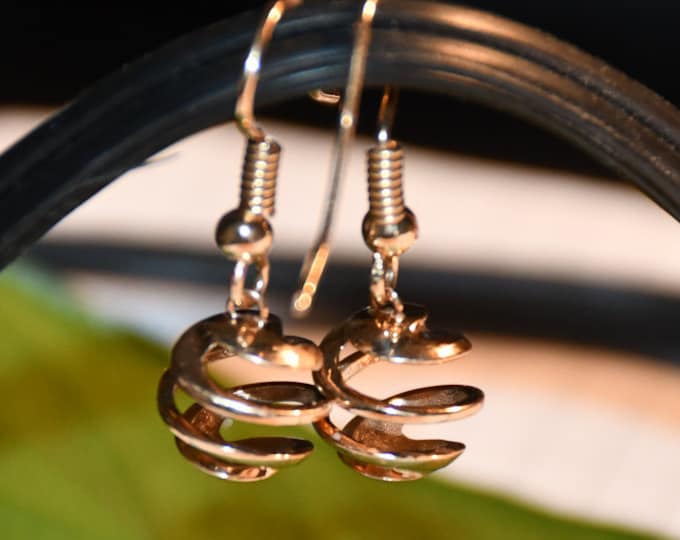 Handcrafted Twisted Ball Gold Earrings | Unique Gold Drop Earrings | Perfect for Casual and Formal Wear | Luxurious Statement Jewelry