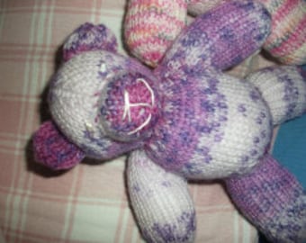 small knitted bear knitting pattern