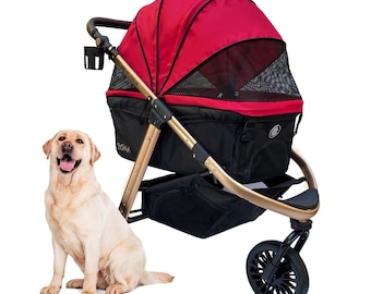 ENZO Roma, Jogging Sports Aluminum Stroller, Holds Up to 50lbs