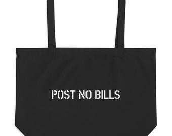 POST NO BILLS New York City Tote Bag