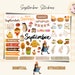 Month of September Digital Stickers for Goodnotes, September Pre ...