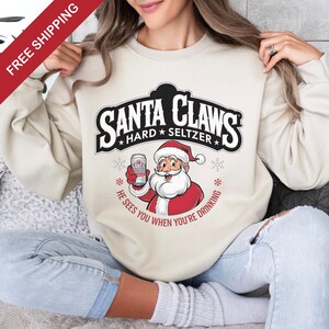 Santa Claws Sweater Etsy