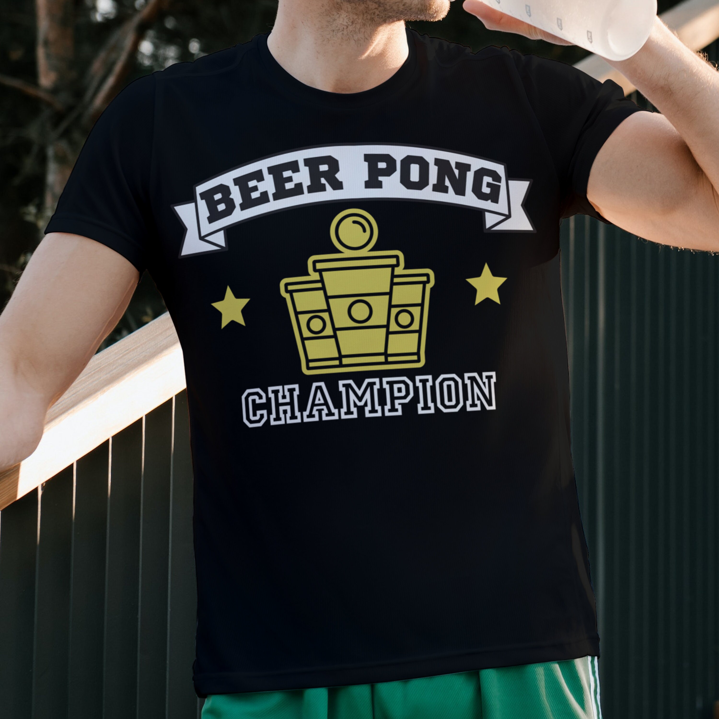 Bier Pong Hut  Trinkspiel Beer Pong Hat - CoolGift