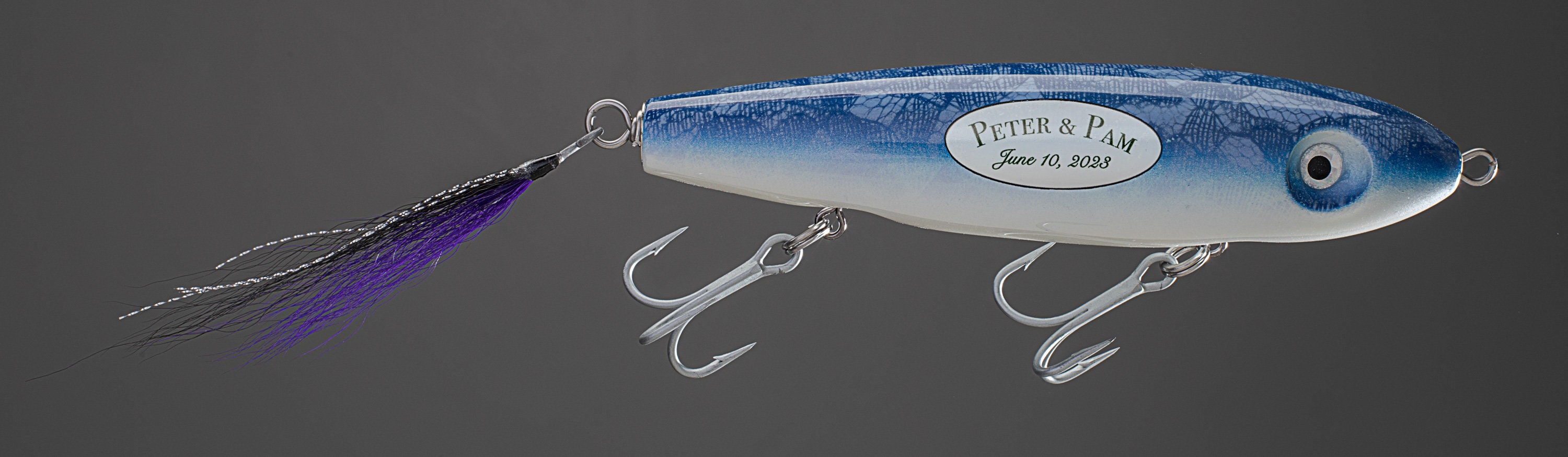 Leurre de pêche en bois personnalisé, cadeau personnalisé - France