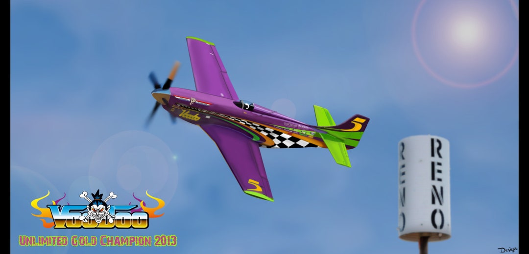 Vodoo Reno Air Race Etsy