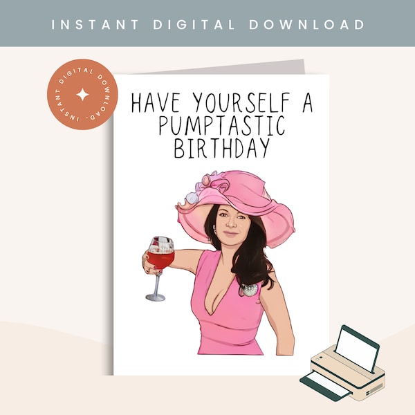 Vanderpump Rules Happy Birthday Card - Etsy