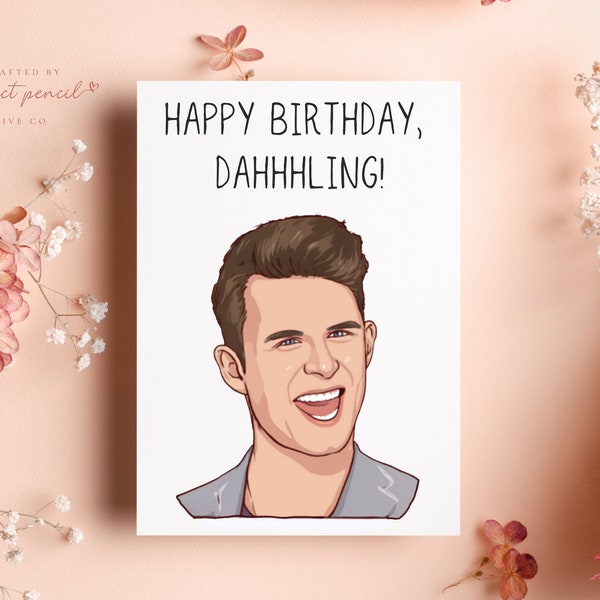 Vanderpump Rules Happy Birthday Card Etsy