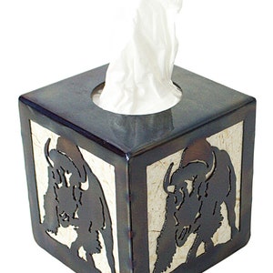 BIson Tissue Box Cover