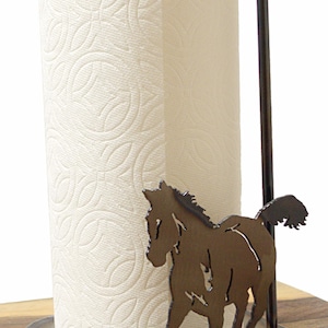 Horse Paper Towel Holder