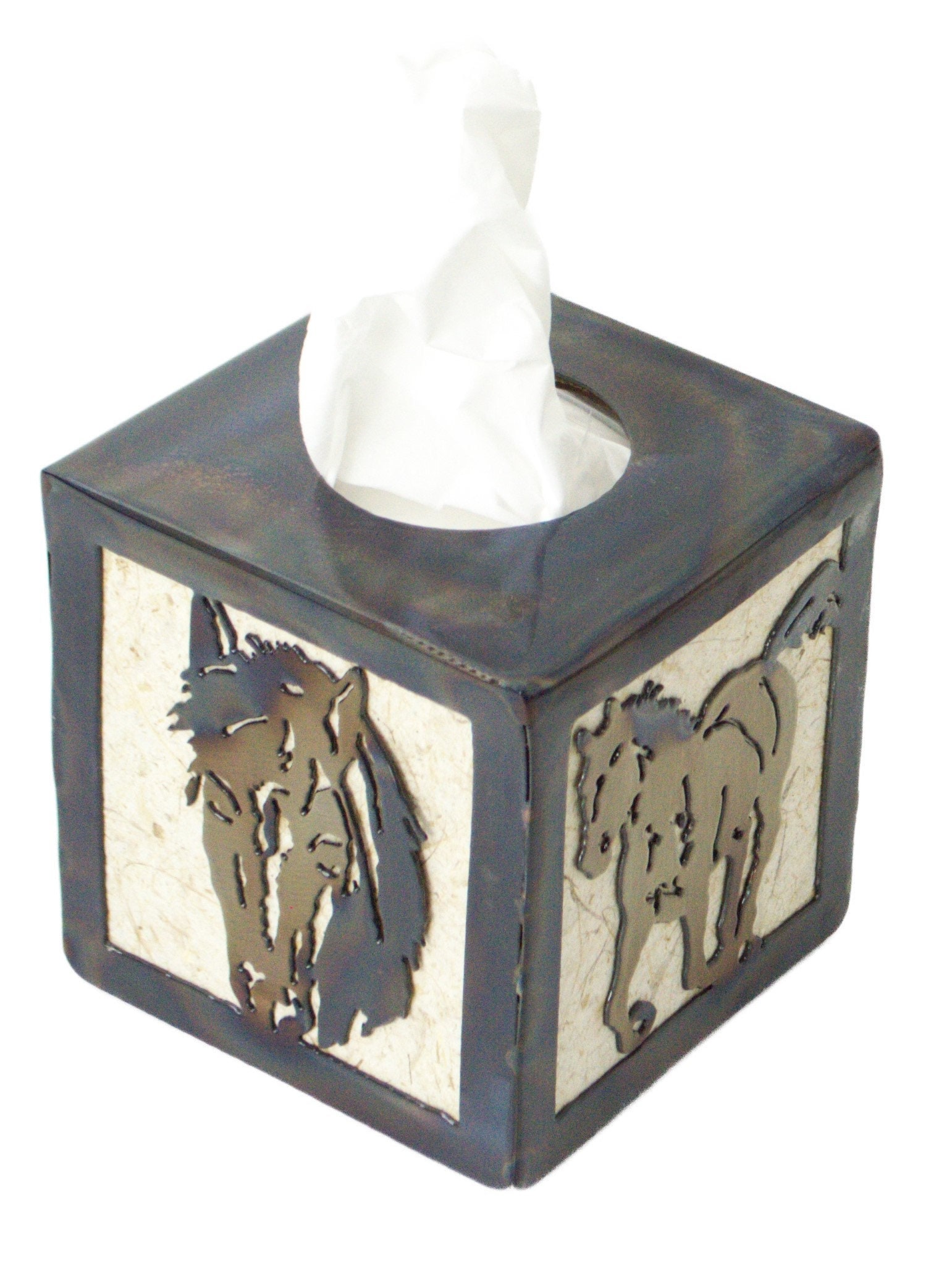 Horse Tissue Box Cover Etsy