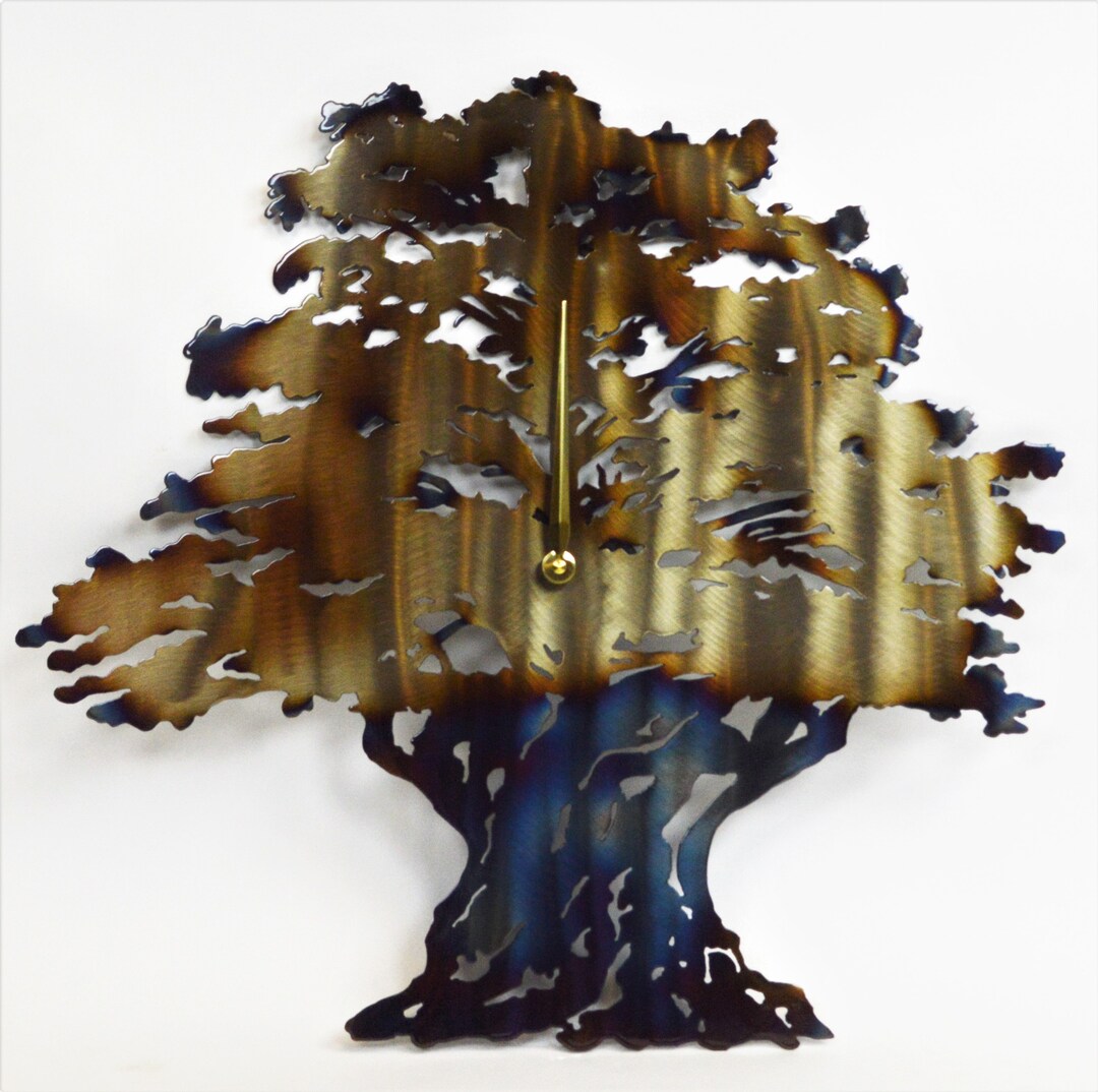 Ancient Olive Tree Clock - Etsy