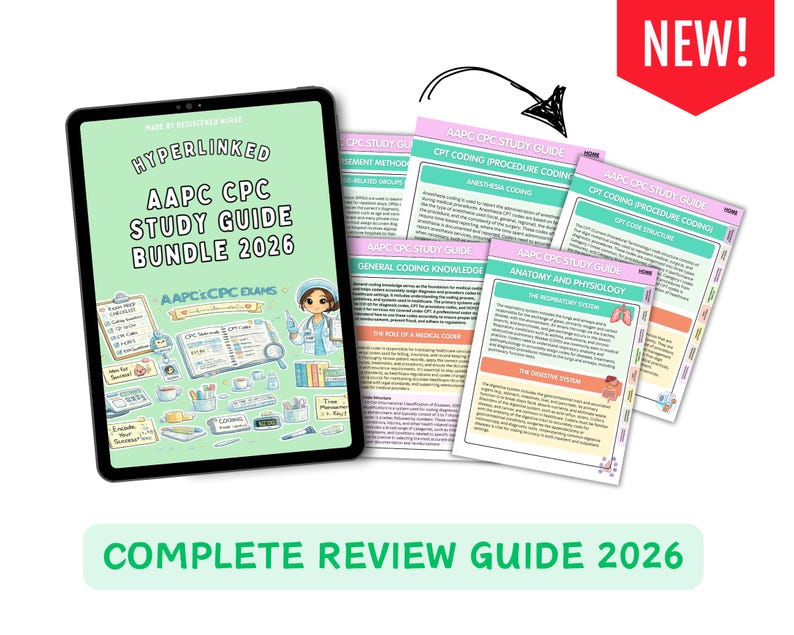 AAPC CPC Exam Ultimate Study Guide With Practice Questions & Exams ...