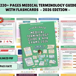Medical Terminology Study Guide, Prefixes, Suffixes, Abbreviations, EMS Cheat Sheet, Basic Medical Terms, Paramedic Study Guide Printable