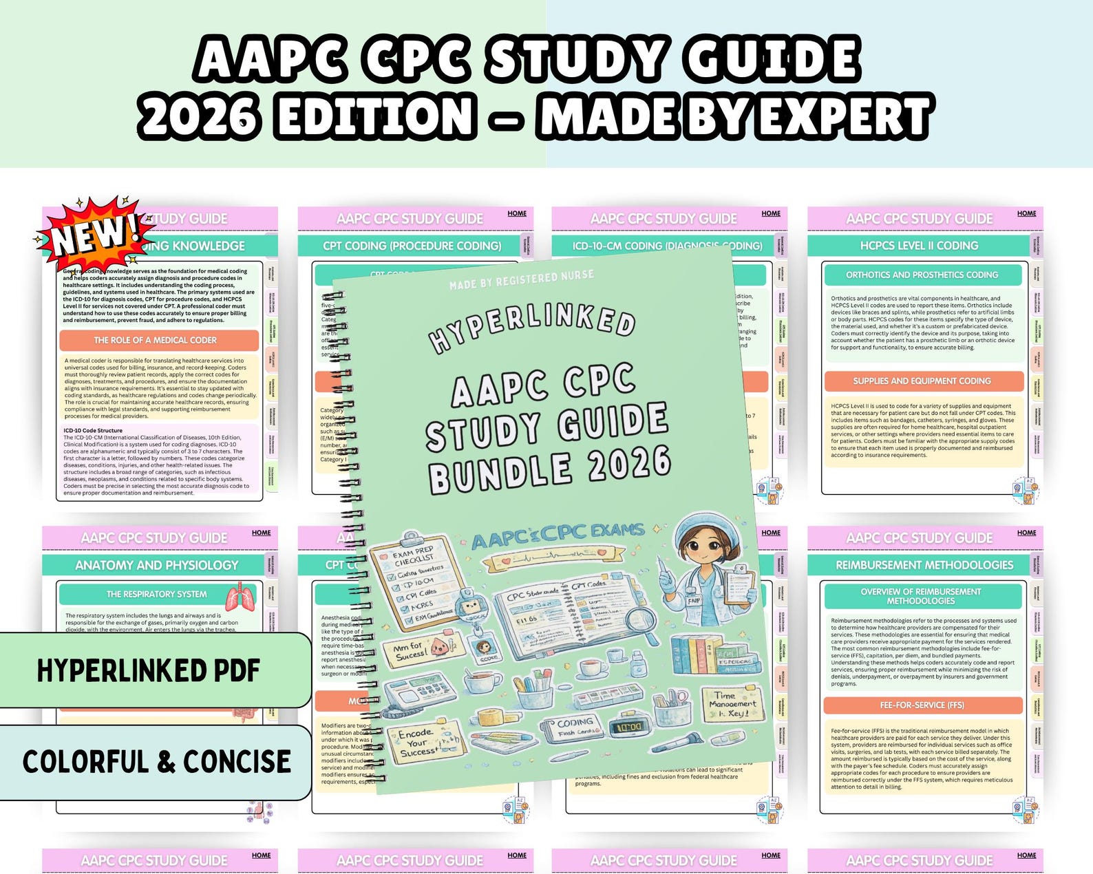 Ultimate Study Guide Examples AAPC CPC Exam Ultimate Study Guide With Practice Questions & Exams ...