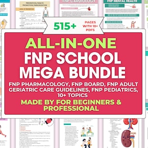 Fnp Mega Bundle, Fnp Krankheit und Pharmakologie, pädiatrische np Klinisch, Fnp Pharmakologie Prüfungsstudie, Fnp Prüfungsrückblick, Aanp & Ancc Prüfungsgremium