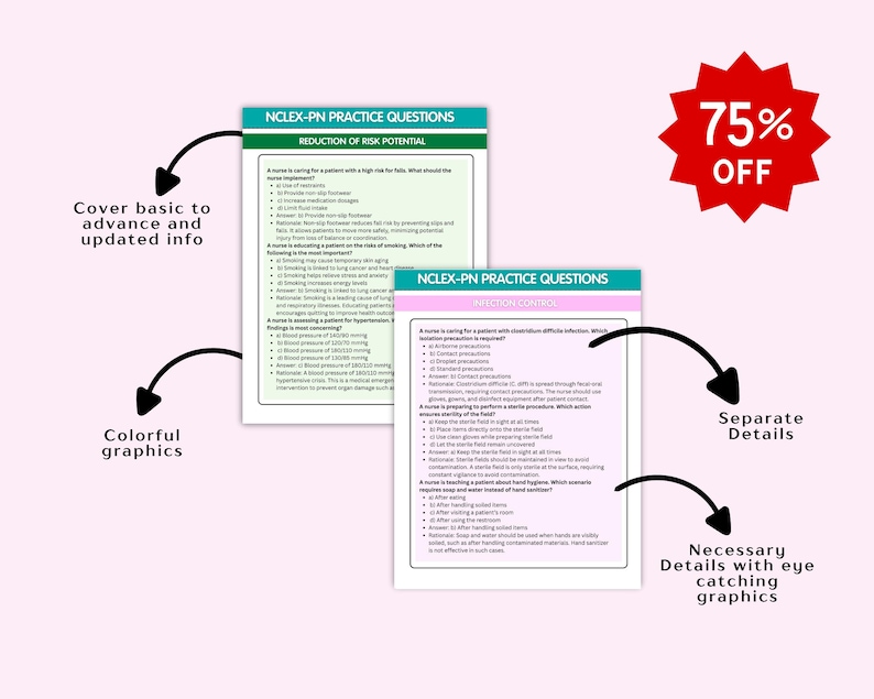 2026 Next Gen NCLEX PN Practice Questions, Ultimate NCLEX Study Guide For the New Nclex, rn, rpn, lpn, lvn image 7