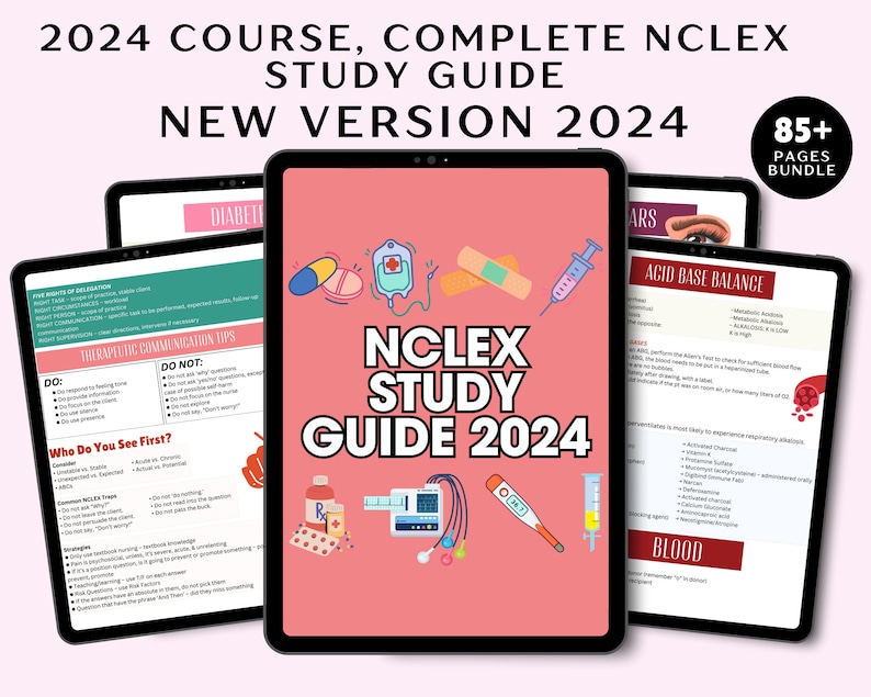 2024 Next Gen NCLEX Study Guide, Ultimate NCLEX Study Guide for the New