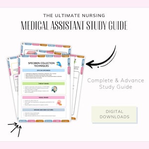 Medical Assistant Study Guide, 200+ Topics, 2026 Hyperlinked, UPGRADED ...