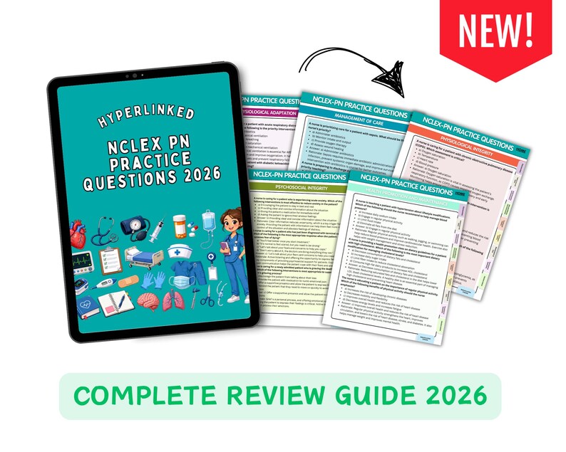 2026 Next Gen NCLEX PN Practice Questions, Ultimate NCLEX Study Guide For the New Nclex, rn, rpn, lpn, lvn image 11