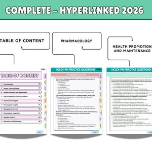 2026 Next Gen NCLEX PN Practice Questions, Ultimate NCLEX Study Guide For the New Nclex, rn, rpn, lpn, lvn image 2
