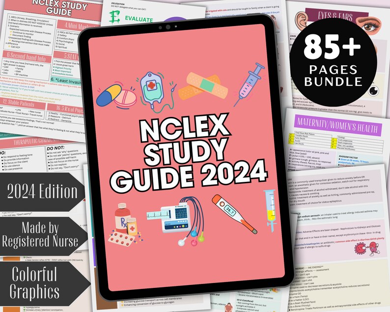 2024 Next Gen NCLEX Study Guide, Ultimate NCLEX Study Guide for the New