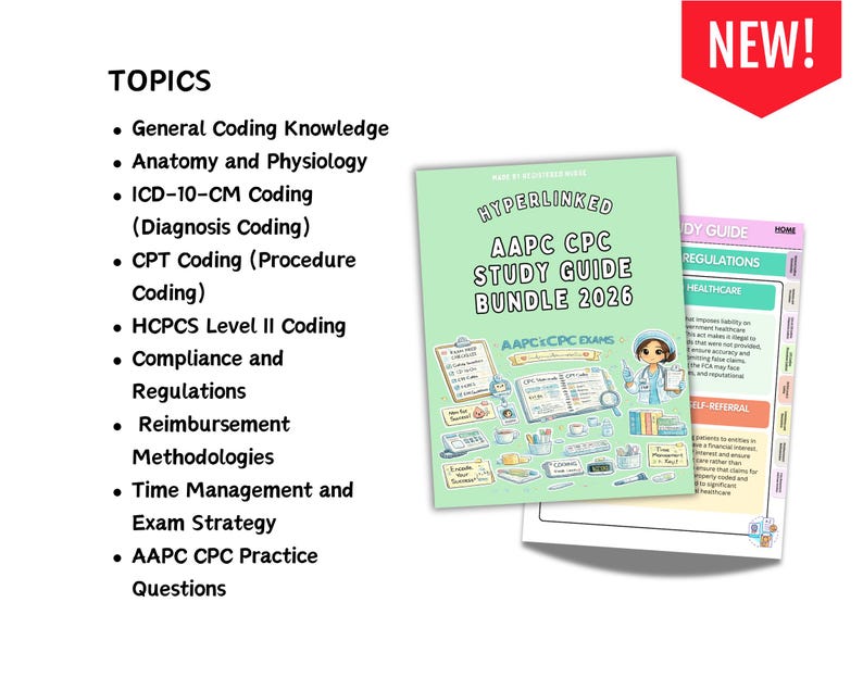 AAPC CPC Exam Ultimate Study Guide With Practice Questions & Exams ...